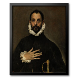 Obraz w ramie El Greco Portret Szlachcica Reprodukcja obrazu
