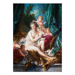 Plakat samoprzylepny Francois Boucher Toaleta Venus Reprodukcja obrazu
