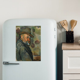 Magnes dekoracyjny Paul Cezanne "Autoportret z kapeluszem" - reprodukcja