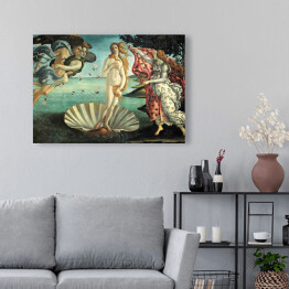 Obraz na płótnie Sandro Boticelli "Narodziny Wenus" - reprodukcja