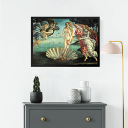 Obraz w ramie Sandro Boticelli "Narodziny Wenus" - reprodukcja