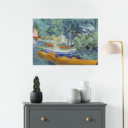 Plakat Vincent van Gogh Bank of the Oise at Auvers. Reprodukcja