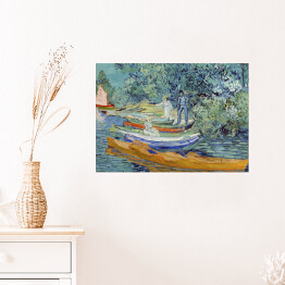 Plakat Vincent van Gogh Bank of the Oise at Auvers. Reprodukcja