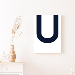 Obraz na płótnie Litera U - alfabet