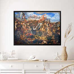 Obraz w ramie Jan Matejko Jan Sobieski pod Wiedniem Reprodukcja obrazu