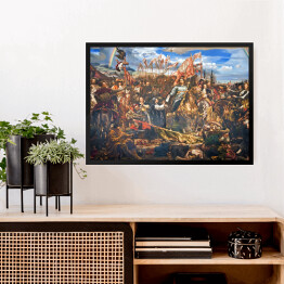 Obraz w ramie Jan Matejko Jan Sobieski pod Wiedniem Reprodukcja obrazu