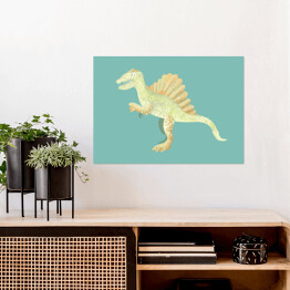 Plakat Prehistoria - dinozaur Spinozaur
