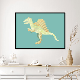 Plakat w ramie Prehistoria - dinozaur Spinozaur