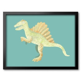 Obraz w ramie Prehistoria - dinozaur Spinozaur