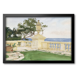 Obraz w ramie John Singer Sargent Terrace, Vizcaya. Reprodukcja obrazu