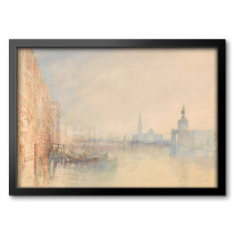 Obraz w ramie Joseph Mallord William Turner "Wenecja, ujście Wielkiego Kanału" - reprodukcja