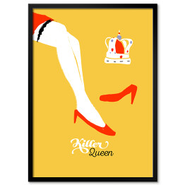 Plakat w ramie Queen - "Killer Queen"