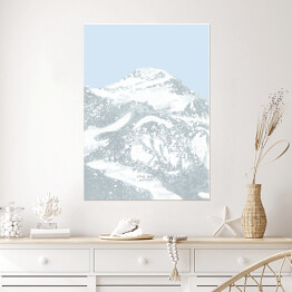Plakat samoprzylepny Cho Oyu - szczyty górskie