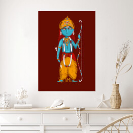 Plakat samoprzylepny Rama - mitologia hinduska