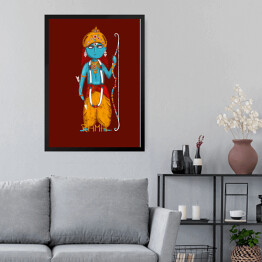 Obraz w ramie Rama - mitologia hinduska