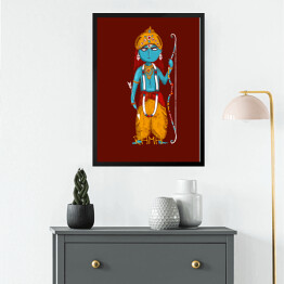 Obraz w ramie Rama - mitologia hinduska
