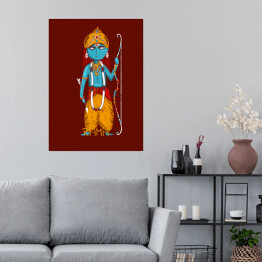 Plakat Rama - mitologia hinduska
