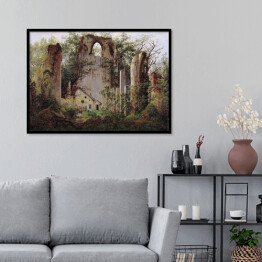 Plakat w ramie Caspar David Friedrich "Ruiny w Eldenie"
