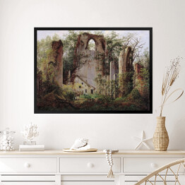 Obraz w ramie Caspar David Friedrich "Ruiny w Eldenie"
