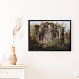 Obraz w ramie Caspar David Friedrich "Ruiny w Eldenie"