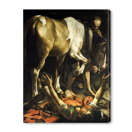 Obraz na płótnie Caravaggio "Conversion on the Way to Damascus"