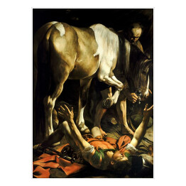 Plakat samoprzylepny Caravaggio "Conversion on the Way to Damascus"