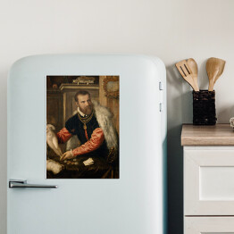 Magnes dekoracyjny Tycjan "Portret Jacopa Strady"