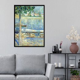 Plakat w ramie Edvard Munch "The Seine at Saint - Cloud"