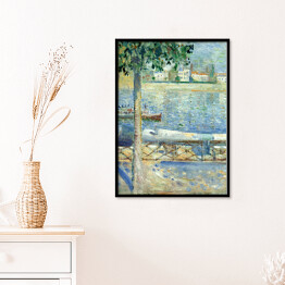 Plakat w ramie Edvard Munch "The Seine at Saint - Cloud"