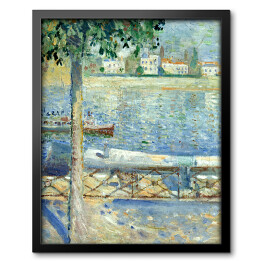 Obraz w ramie Edvard Munch "The Seine at Saint - Cloud"