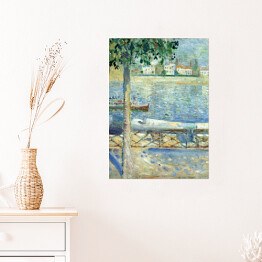 Plakat samoprzylepny Edvard Munch "The Seine at Saint - Cloud"