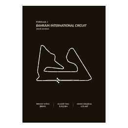 Plakat Bahrain International Circuit - Tory wyścigowe Formuły 1