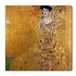 Obraz na płótnie Gustav Klimt "Portret Adele Bloch-Bauer" - reprodukcja