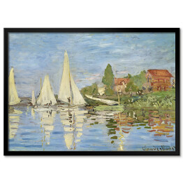 Obraz klasyczny Claude Monet Regaty w Argenteuil Reprodukcja obrazu