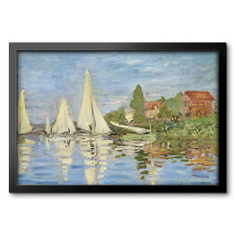 Obraz w ramie Claude Monet Regaty w Argenteuil Reprodukcja obrazu