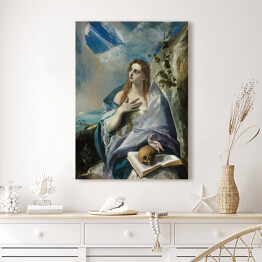 Obraz klasyczny El Greco "Maria Magdalena pokutująca" - reprodukcja