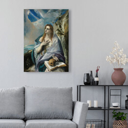 Obraz na płótnie El Greco "Maria Magdalena pokutująca" - reprodukcja