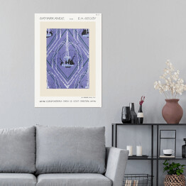 Plakat Plakat kompozycja geometryczna Art Deco