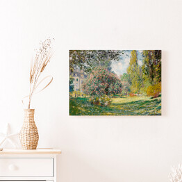 Obraz na płótnie Claude Monet Landscape The Parc Monceau. Park Monceau. Reprodukcja obrazu