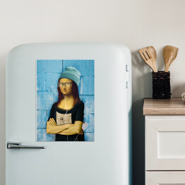 Magnes dekoracyjny Hipsterska Mona Lisa