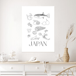 Plakat Kuchnie świata - kuchnia japońska