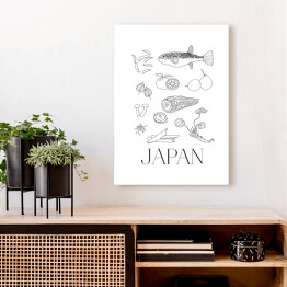Obraz na płótnie Kuchnie świata - kuchnia japońska