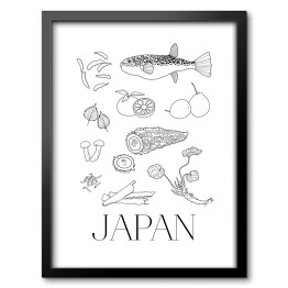 Obraz w ramie Kuchnie świata - kuchnia japońska