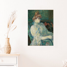 Plakat Henri de Toulouse-Lautrec "Madame Marthe X―Bordeaux" - reprodukcja