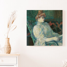 Obraz na płótnie Henri de Toulouse-Lautrec "Madame Marthe X―Bordeaux" - reprodukcja