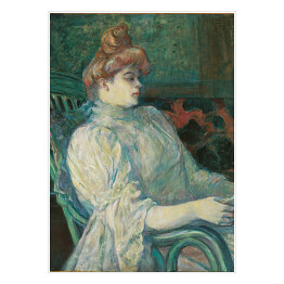 Plakat Henri de Toulouse-Lautrec "Madame Marthe X―Bordeaux" - reprodukcja