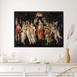 Obraz w ramie Sandro Botticelli "Wiosna" - reprodukcja