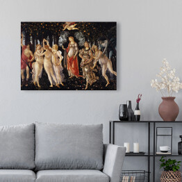 Obraz na płótnie Sandro Botticelli "Wiosna" - reprodukcja