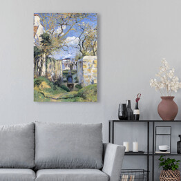 Obraz na płótnie Camille Pissarro Krajobraz Pontoise. Reprodukcja