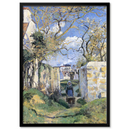 Obraz klasyczny Camille Pissarro Krajobraz Pontoise. Reprodukcja